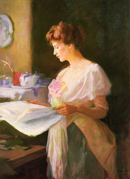 Morning News. Private collection